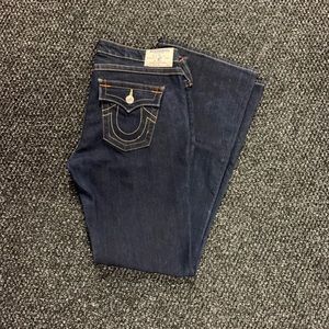 True Religion Boot Cut Women’s Dark Blue Jeans 33